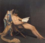 Theodore Roussel The Reading Girl USA oil painting artist